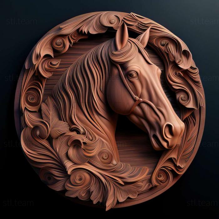 3D model horse (STL)